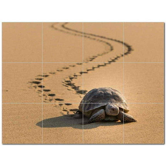 Turtle Ceramic Tile Mural Kitchen Backsplash Bathroom Shower 402959-S43