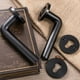 thumbnail image 5 of Juego de puerta reversible Zulema Hardware de palanca de puerta, 5 of 8