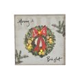 thumbnail image 2 of Wooden Wall Canvas Art (Christmas Tree/ Wreath) (Asstd) - Set of 2, 2 of 4