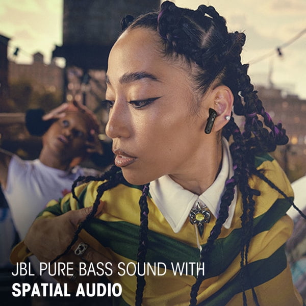 JBL Tune Beam 2 Écouteurs sans fil avec réduction de bruit - Noir