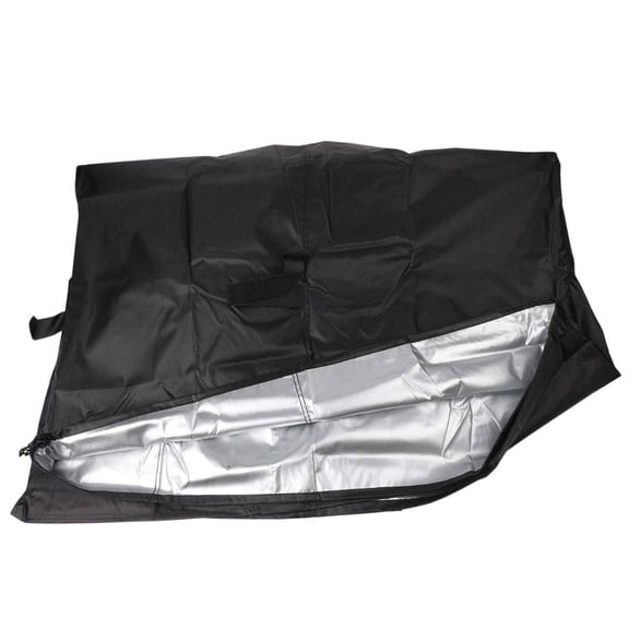Sleek Black Design Waterproof Grill Covers Suitable for Various Grills
