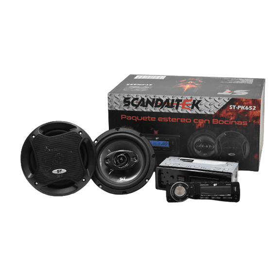 BOCINA COAXIAL 6.5 PULGADAS SCANDALTEK 35W