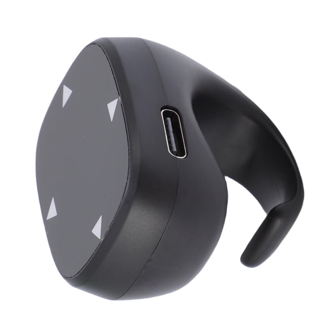 Anillo De Desplazamiento Bluetooth, Obturador De Cámara Wireless BT 5.3 Y Controlador Remoto De Música, Hasta 10 M De Distancia, Turner De Página Recargable Para Teléfonos Y