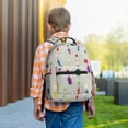 thumbnail image 7 of Lsque Pikmin Pattern Comfortable Student Backpack - Ergonomic Design, Durable, Water-Resistant, Multi-Compartment,Travel, and Outdoor Activities, 7 of 7