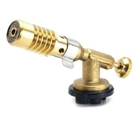Butane Gas Welding Torch Blow Lighter Flame Gun Burner Torch Camping BBQ Baking