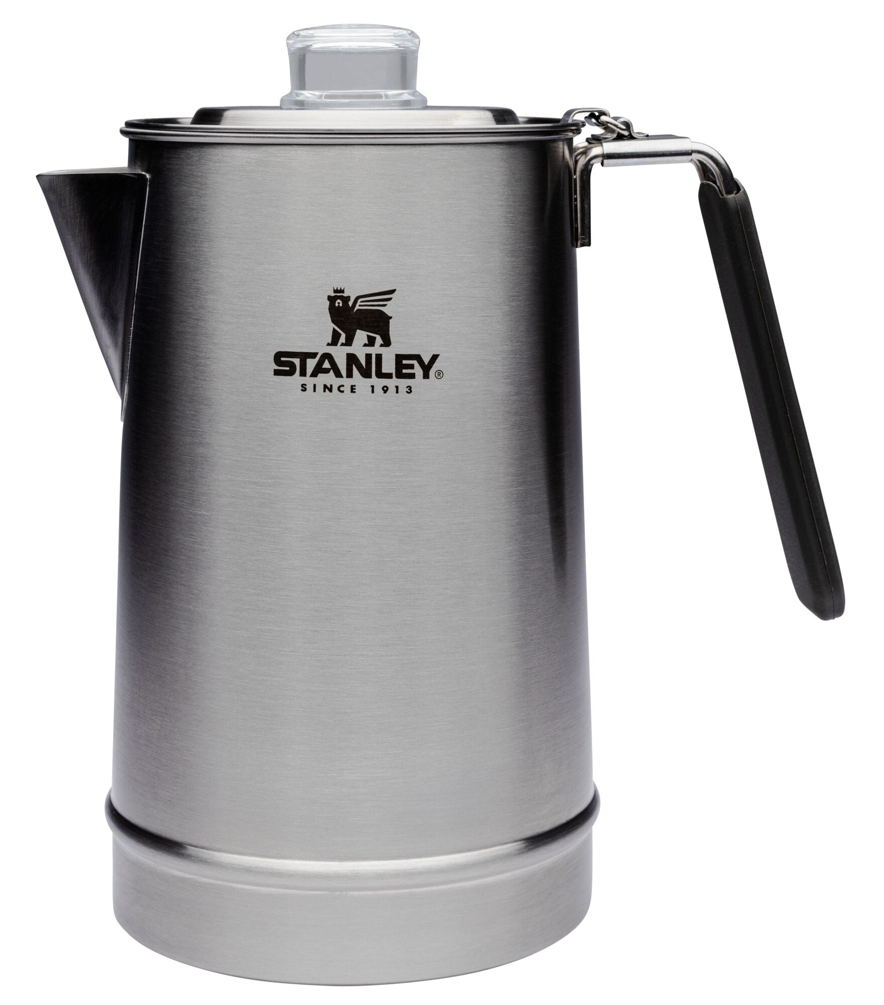 664100 Stanley Adventure Percolator Kaffee Kanne mit Deckelglas Campingkocher 