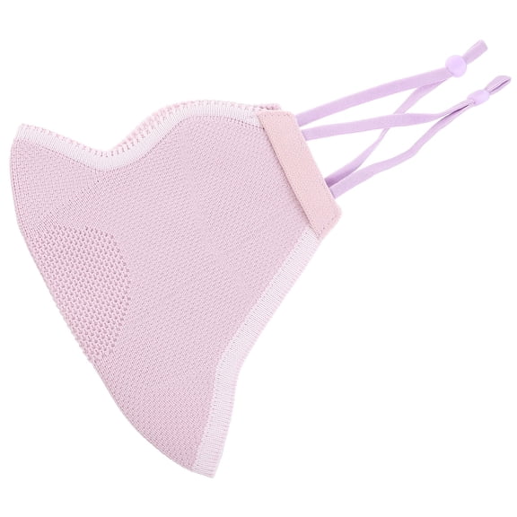 DECOMELODY 1Pcs Lavender 3D Stereoscopic Mouth Nose Shield for Running and UV Protection