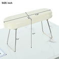 thumbnail image 7 of M optimized Manicure Table Nail Makeup Desk with Electric Downdraft Vent, Lockable Wheels, Wrist Rest, Open Shelf Storage Cabinet Nail Table, 7 of 7