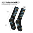 thumbnail image 2 of Compression Socks for Women and Men - Not All Those Who Wander Are Lost k Compression Socks Circulation for Workout, 2 of 8