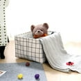 thumbnail image 3 of Foldable Canvas Fabric Storage Bins Basket Clothing Storage, 3 of 8