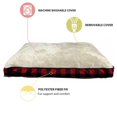 thumbnail image 2 of Canadiana Plaid Large Dog Bed, 2 of 3