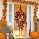 thumbnail image 4 of Thanksgiving Door Cover 2025 Festival Party Indoor And Outdoor Door Vertical Turkey Hanging Cloth Flag, 4 of 7