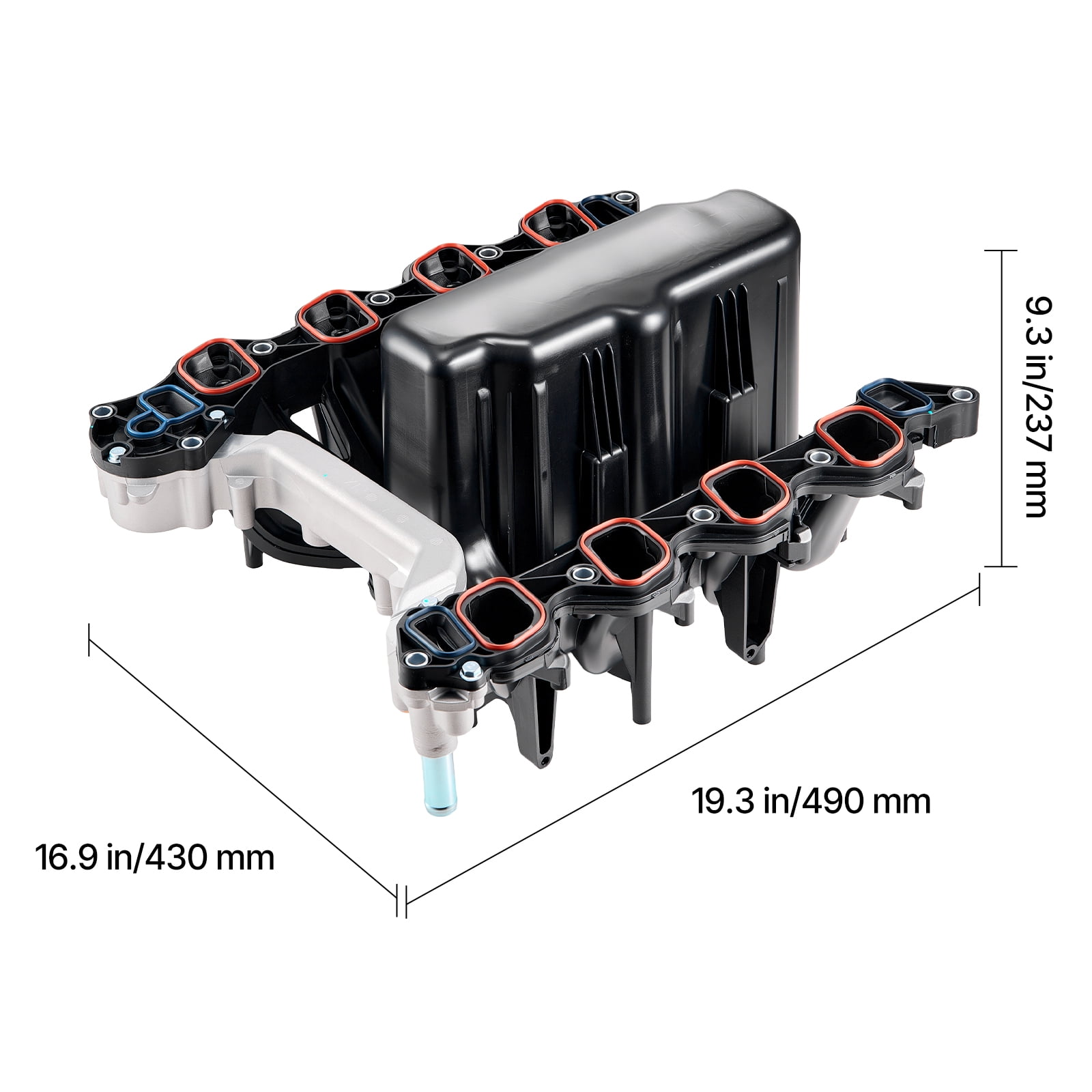 VEVOR Intake Manifold, with Gasket, Engine Intake Manifold Assembly Compatible with 2000-2004 Ford F150/F250/F350, Replace 615-188, AC2Z-9424-A, 2L1Z-9424-AA, 4C2Z-9424-CA, 5C2Z-9424-AA, 9C2Z-9424-AA