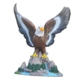 thumbnail image 4 of Estatua de águila, escultura de animal, adorno artificial decorativo, centro de mesa, decoración para estudio, estantería de granja, 4 of 9