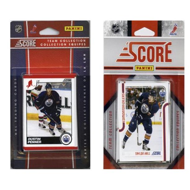 C I Collectables Oilers2ts Nhl Edmonton Oilers Licensed Score 2 Team Sets Walmart Com Walmart Com