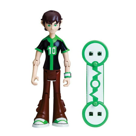 Ben 10 Omniverse Ben Action Figure [16 Years Old, Black & Green Shirt, No