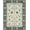 Black Ivory Sage, Pattern 8, variant on ODIKA 8'x10' Washable Area Rug Durable, Non-Slip Farmhouse Distressed Abstract Border Ornamental Desk Dining Under for Living Room, Sectional, Family