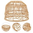 thumbnail image 4 of Shisuyan Vintage Lampshade Imitation Rattan Lamp Cover Retro Style Lamp Shade Home Lamp Cover, 4 of 8
