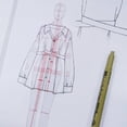 thumbnail image 6 of Women Fashion Drawing Ruler Figure Template for Illustration Sketch Template, 6 of 11
