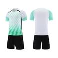 thumbnail image 2 of Povozer Baby Boys' Toddler T-shirt and Shorts Set Boy's Fashion Boys Comfortable Breathable Short Sleeve Shorts Set Quick Drying Sportswear Youth Basketball Suit Size 5-6 Years,S, 2 of 3