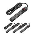 thumbnail image 1 of Power Strip DEWENWILS de 15 pies y 6 salidas con disyuntor de 15 A x4, 1 of 7