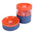 thumbnail image 1 of Neck , Double Bowl Automatic Water Dispenser 1L for Cat Dog Food, Indoor, 1 of 8