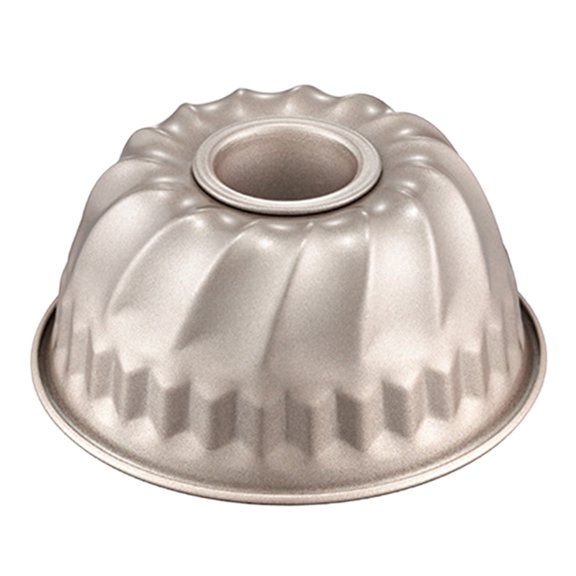 HomeLife 4 Inch Pastry Mold Heat Resistant Easy Release Reusable Vortex Shape Non-stick Baking Carbon Steel Food Grade Cake Mold Baking Tool