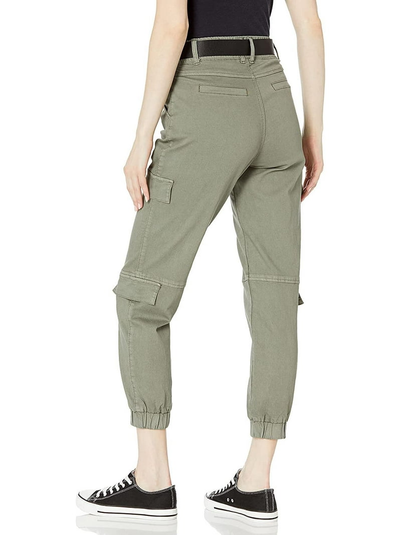 JEANS Camo Joggers for Women Pull-on Cargo Pants, Denim