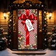 thumbnail image 5 of Christmas Gift Box Door Cover, Merry Christmas Large Gift Wrapped Door Banner, Holiday Front Door Decor for Christmas Home Party Decoration, 5 of 9