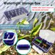 thumbnail image 5 of Organizador De Almacenamiento De Pesca Caja de pesca de carpa de plástico portátil multifuncional para artes de pesca (azul) Ehuebsd Para Estrenar, 5 of 8