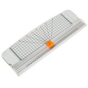 Rotary Paper Trimmer Guillotines Paper Photo Card Cutting Machine with Ruler Tile Grid Angle Trimming