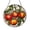Acrylic 3.5 Inch, variant on Red Tomato Vine Stained Glass Style Suncatcher, Garden Vegetable Window Hanging Decor, Farmhouse Kitchen Window Ornament, Harvest Inspired Glass Art Decor