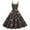 Navy, variant on Valentines Dress for Women Sleeveless Love Heart Print Dresses 2026 Spring Summer A-Line Strapless Cocktail Punk Dress Hot Pink L