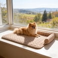 thumbnail image 6 of Funny Fuzzy Dog Bed & Sofa Protector - Reversible Plush Pet Couch Cover with Bolster, Calming Fluffy Mat for Dogs and Cats, Washable Furniture Guard, 6 of 6