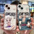 thumbnail image 2 of Carcasa De Teléfono Para Xiaomi 11 Lite 11T Pro POCO X3 M3 X4 M4 X5 GT NFC 5G Funda De Dibujos Animados Japón Clear Angel Eyes Anime One Piece Nica Luffy Zoro Chopper Nuevo Diseño Cubierta Suave, 2 of 4