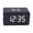 Black, variant on PLPPYFS Wooden Digital Alarm Clock, Fast Wireless Charger Station, Dual Alarm, Weekday/Weekend Mode, Wood LED Clock for Bedroom, Desk, Office