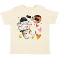 thumbnail image 3 of Inktastic Astronaut Valentine Outer Space Hearts Boys or Girls Toddler T-Shirt, 3 of 5