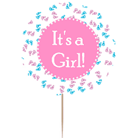 12pack Its A Girl Baby Shower Cupcake Decoration Toppers Picks 12pack Its A Girl Baby Shower Cupcake Decoration Toppers Picks