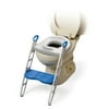 Mommy's Helper Padded Potty Seat with built in ladder non-slip step stool; Cushie Step Up Potty Seat