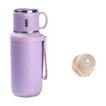 Deeceymbur Large Capacity Tea Water Separation Tumbler 316 Stainless Steel Portable Design 3.14x9.05in