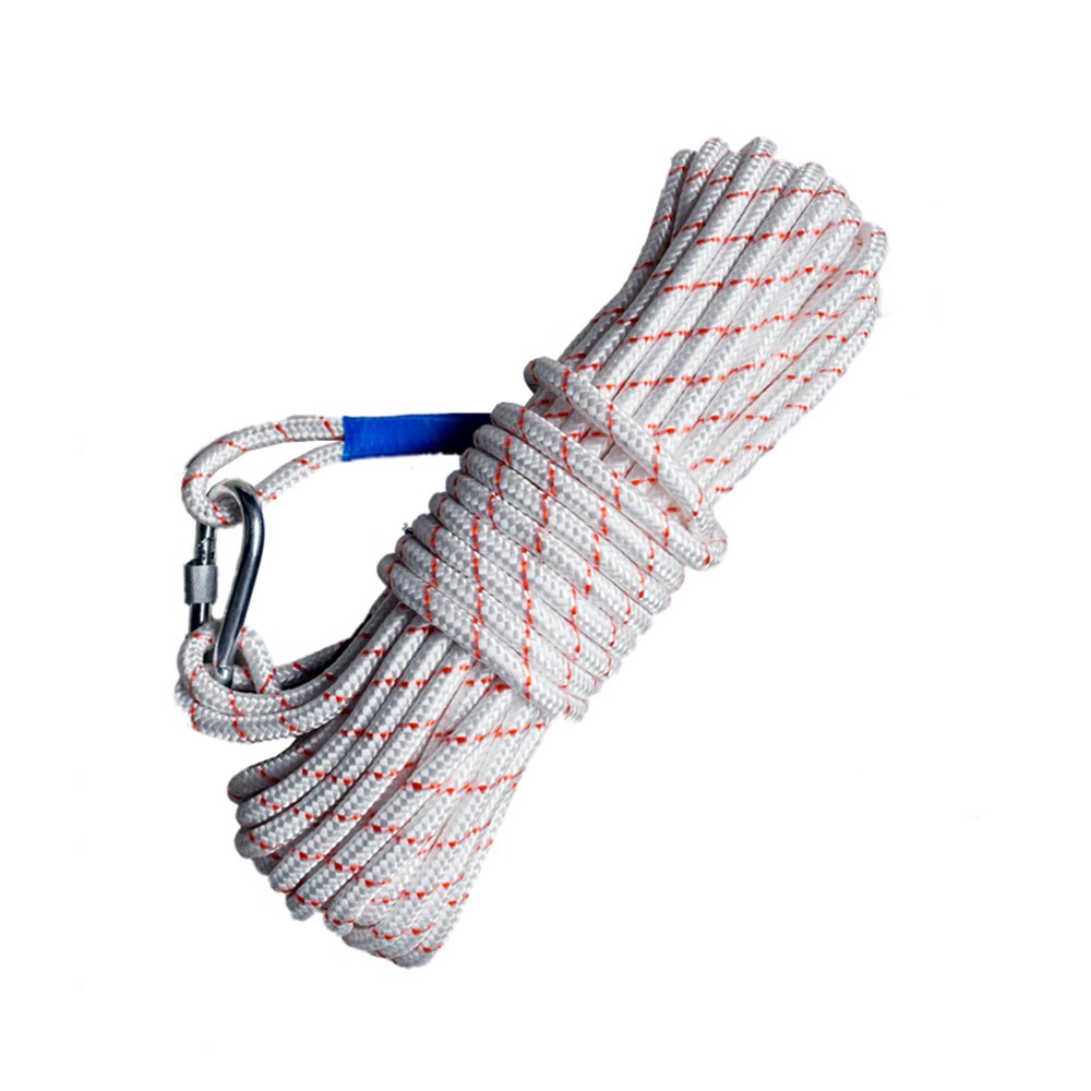 Rock Climbing Rope 10mm Diameter Outdoor High Strength Safety Rope Fire