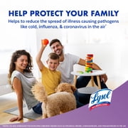 Lysol Air Sanitizer Spray for Air Sanitization and Bacterial Odor Elimination, Air Freshener Alternative, Lavender Sky Scent, 10 oz
