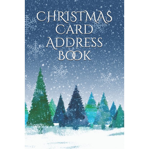 Christmas Card Address Book (Paperback)