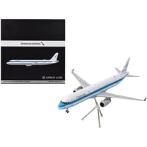 Airbus A321 Commercial Aircraft "American Airlines - Piedmont" (N581UW) White with Blue Stripes "Gemini 200" Series 1/200 Diecast Model Airplane by GeminiJets