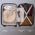 thumbnail image 4 of 20" Hardside Carry-On Luggage, Carry On Suitcase with Spinner Wheels, 4 of 10
