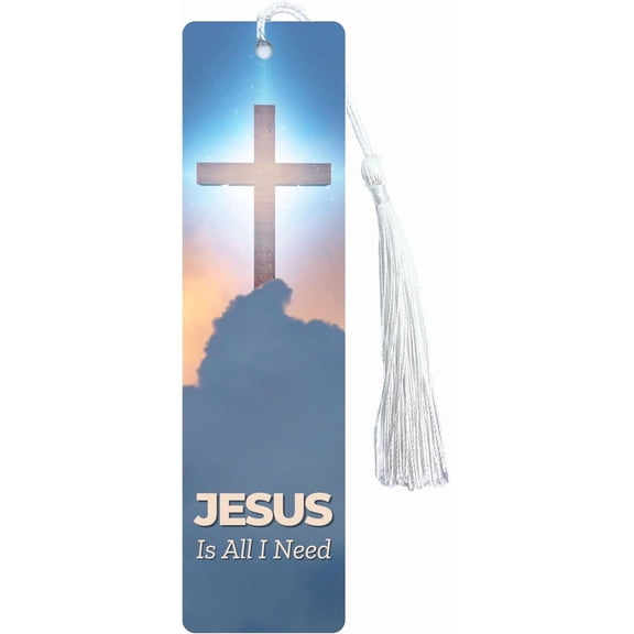 Jesus is All I Need Metal Bookmark (English, Single)