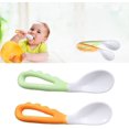 thumbnail image 1 of Cuchara de seguridad para bebés que se autoalimenta para bebés Cuchara para doblar ficticia sólida Cuchara para doblar Juego de 2 JFHHH pequeña, 1 of 1