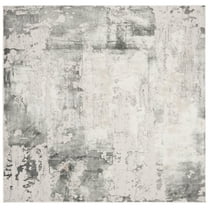 SAFAVIEH Vogue Janae Abstract Area Rug, Beige/Charcoal, 5' x 5' Square