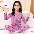 thumbnail image 2 of Conjuntos de pijamas para niñas, pijamas navideños para niños, ropa de casa para niños, ropa de dormir para niños, ropa de dormir para niñas de 4, 6, 8, 10 y 12 años, 2 of 3