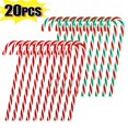 thumbnail image 1 of Colgante de bastón de caramelo de Navidad, adornos de Muleta trenzada para árbol de navidad, regalos de decoración del hogar para fiesta de año nuevo, 10/20 piezas, 1 of 4